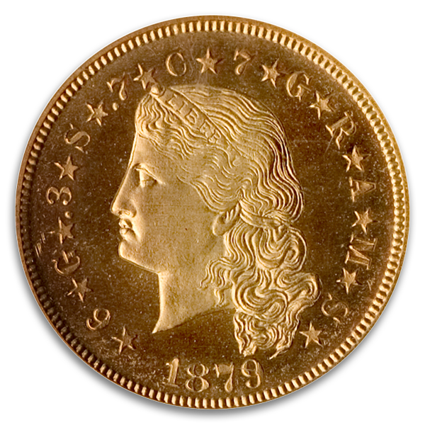 A Sample FOUR DOLLAR GOLD Coin